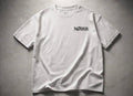 NØIRR SMALL LOGO WHITE TEE