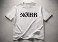 NØIRR LARGE LOGO WHITE TEE